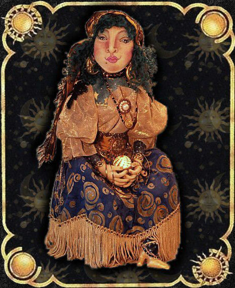 original Madame Mystique, a doll by Patti LaValley